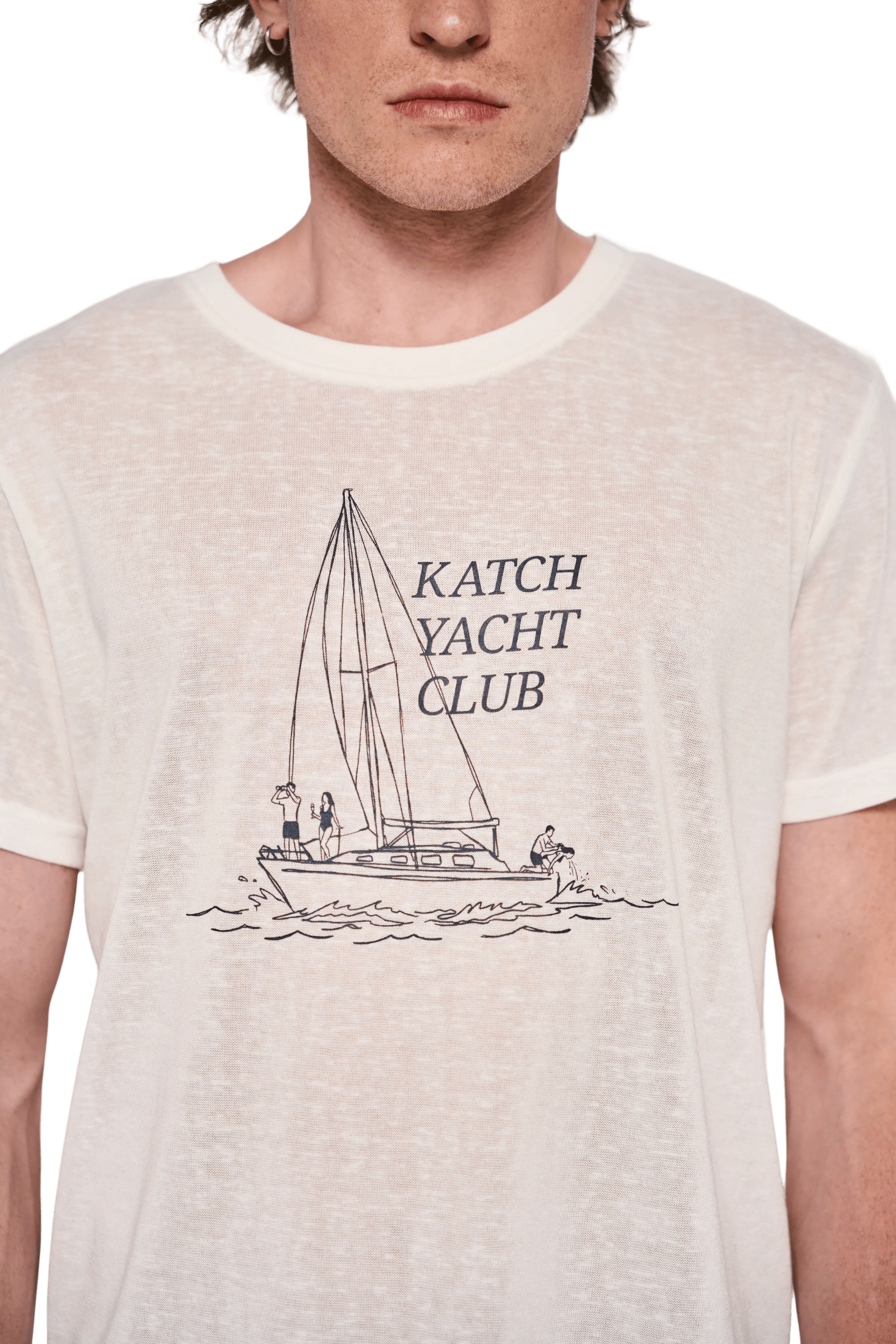 футболка [yacht club] Белый — katch, фото 4