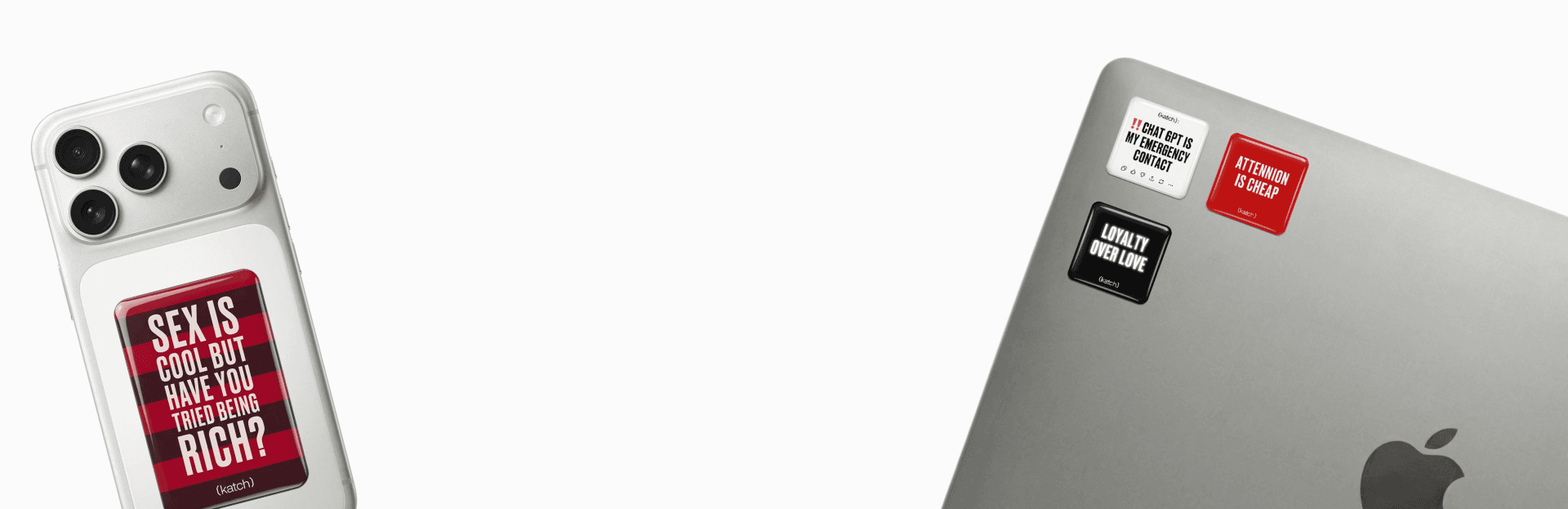 katch коллекция стикерпак в подарок — лукбук