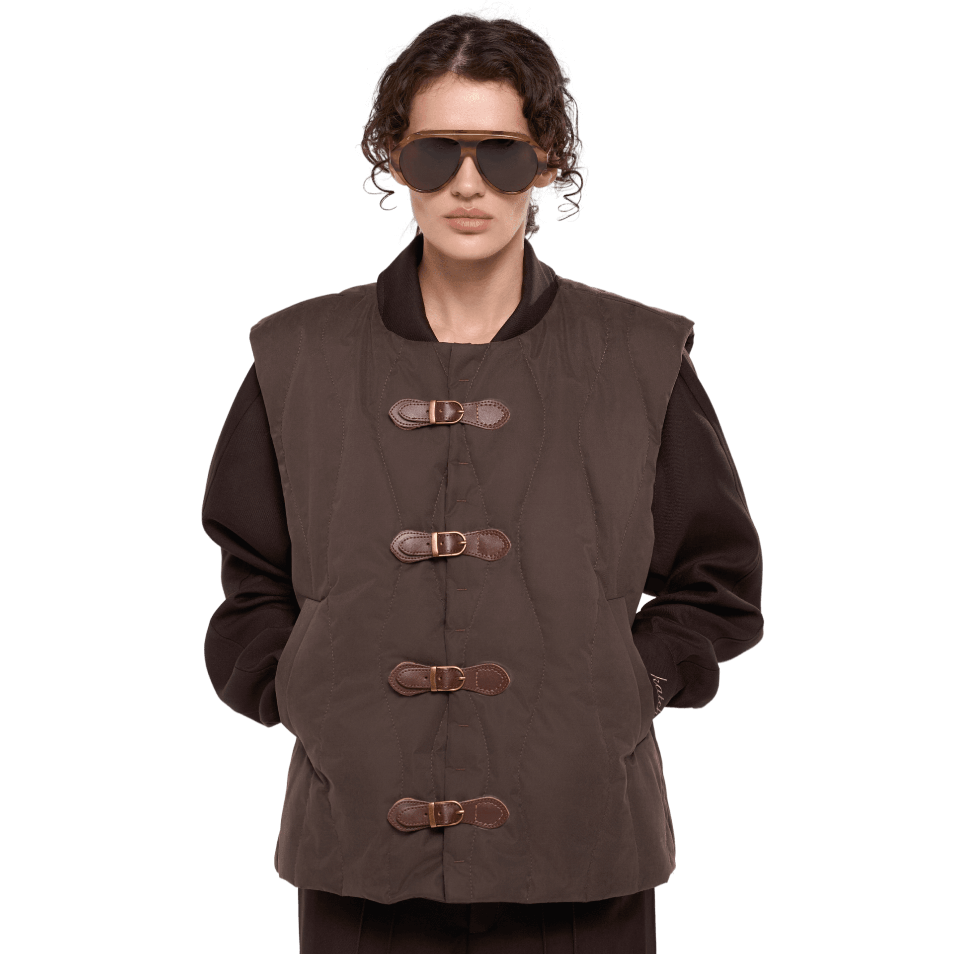 стеганая жилетка [west]