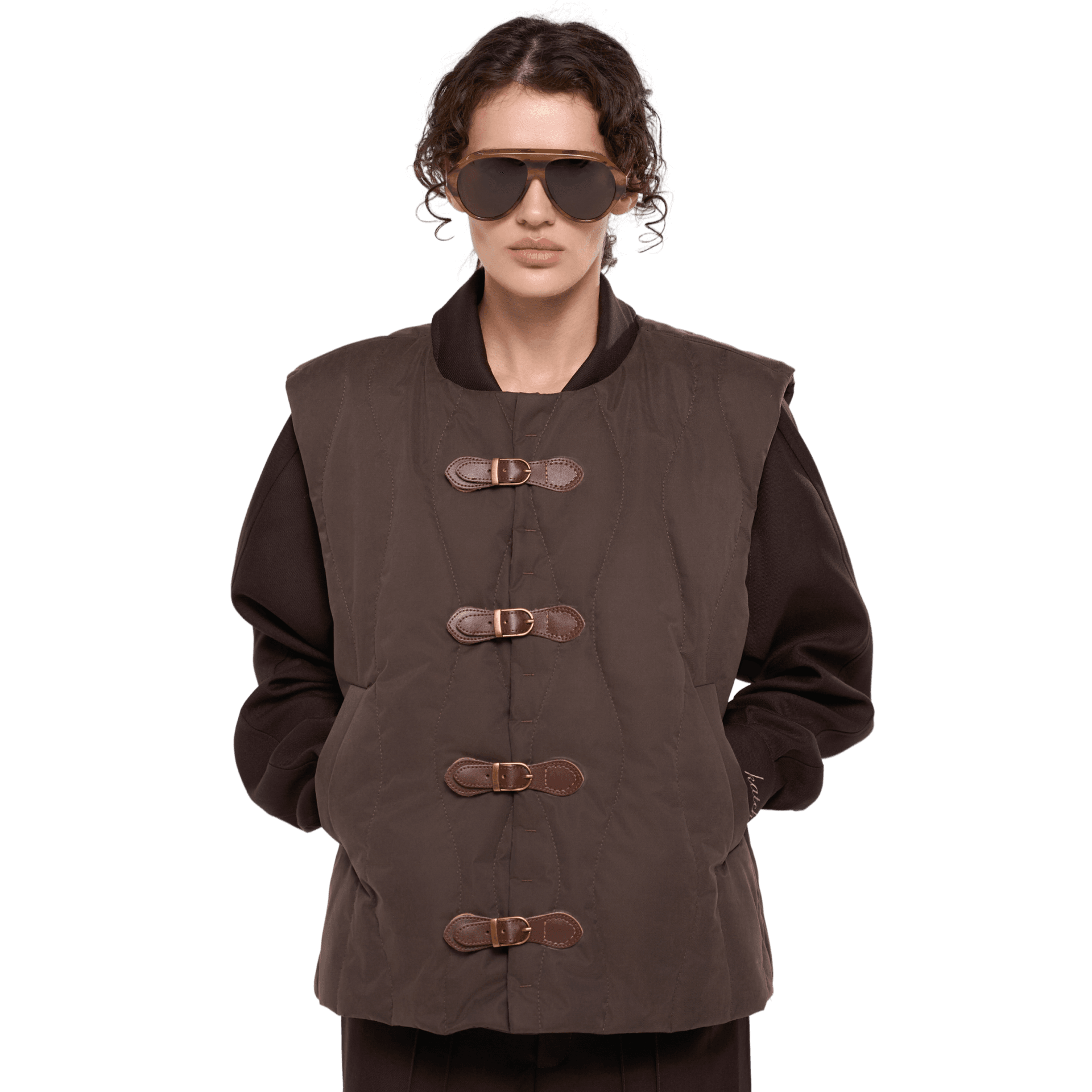 стеганая жилетка [west] - 1