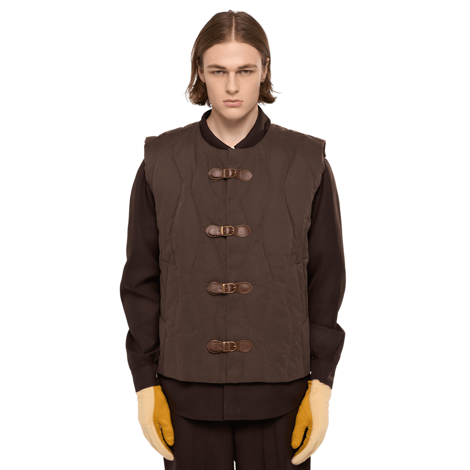 стеганая жилетка [west] - 2